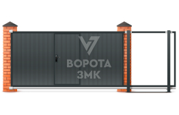 Раздвижные ворота Faac 2200×3200 ЗМК-7097