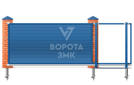 Автоматические ворота 2250×2550 Найс ЗМК-6990