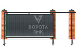 Ворота подвесные 2200×3000 ЗМК-7425