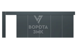 Откатные противопожарные ворота 3500×3000 ЗМК-4706