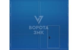 Ворота складские 3500×2500 ЗМК-5029