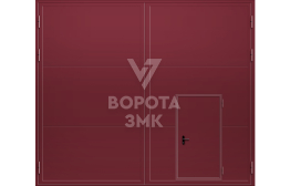 Складские ворота 5000×4000 ЗМК-5031