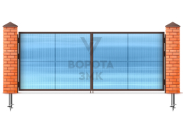 Распашные ворота Came 2750×2250 ЗМК-4783