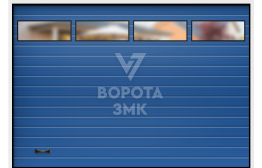 Уличные подъемные ворота 2500×2500 ЗМК-3212