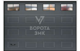 Секционные ворота Алютех 2750×2250 ЗМК-2895