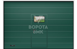 Секционные ворота Alutech 4500×5000 промышленные ЗМК-3830
