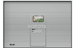 Подъемные ворота 2250×2750 с дверью ЗМК-3216
