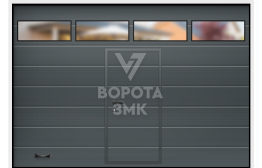 Секционные ворота Alutech 2500×2250 ЗМК-2889